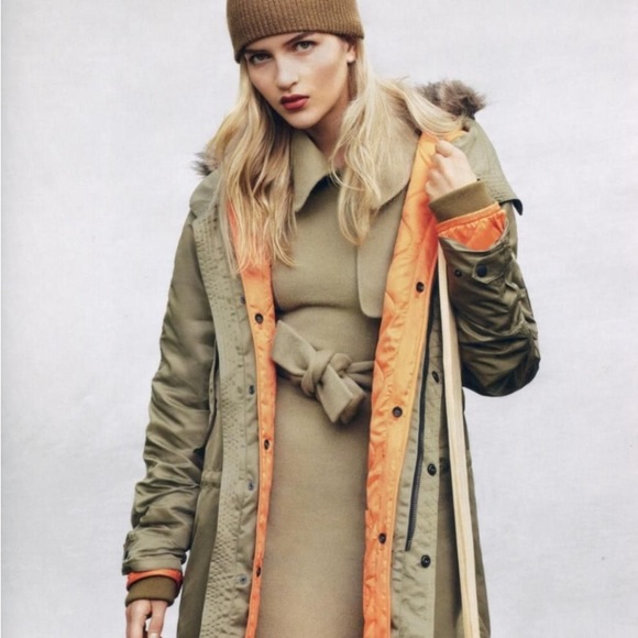 rag & bone Jackets & Blazers - Rag & Bone Army Green GreyCoat Parka size small. New condition